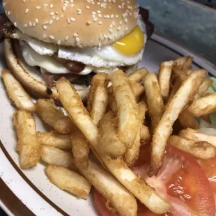 Sunrise burger