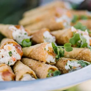 Crab cones...so good! Photos Courtesy of Ginny Silver at Retrospect Images