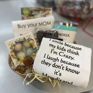 Did you know we do custom themed gift baskets?  Oh we do!  We do it all.