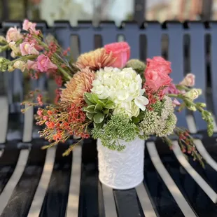 Something modern for a modern girl.