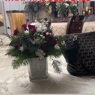 The arrangement that was delivered.