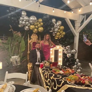 All done by seasons party rental .. thank you!!