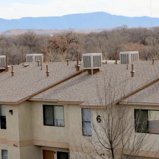 a view of the mountains