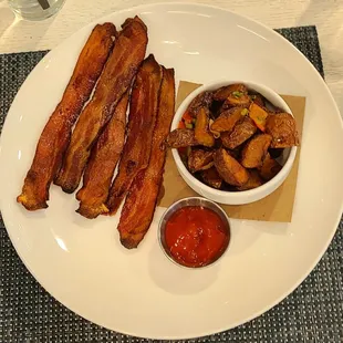 A la carte - Bacon A la carte - Bell Pepper &amp; Onion Home Fries