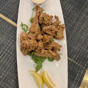 Fried Oysters Sandwich