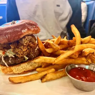 Surf and Turf Burger