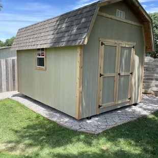 10' by 14' tall barn