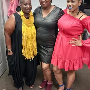 Singers Ms. Gina Brown and Mrs. Theresa B I had the pleasure of Catering for these wonderful people