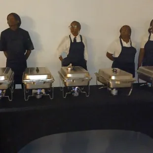 My Catering Staff  
Chef leader Mr. Chad, Ms. Catina, Ms. Linda and Ms. Shon