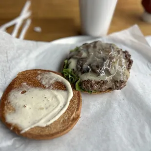 Bison Burger. Was very good.