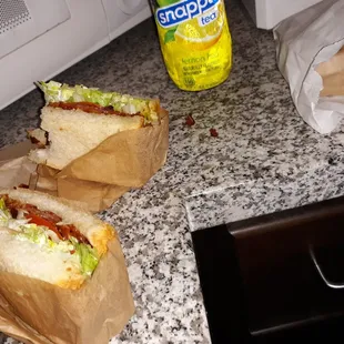 My BLT was so perfect, I ordered two.