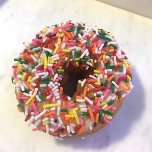 Plain Glazed Sprinkle donut