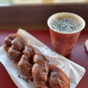 Chocolate Twist + Coffee