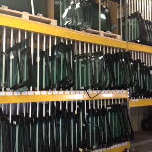 We carry a large inventory of Windshields and Tempered Glass