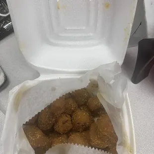 Yummy fried okra