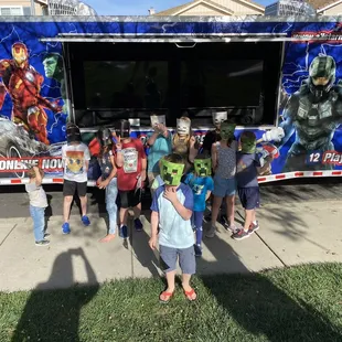 Group photo after 2 hours of fun gaming!