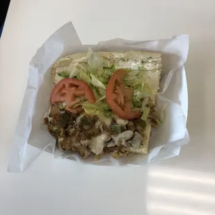 My sub it tasted great