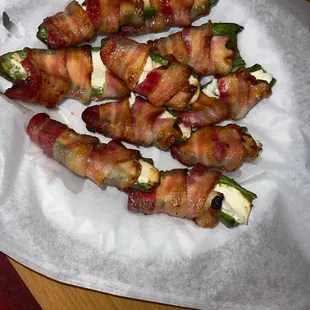Bacon Wrapped Jalapenos