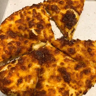 Way overcooked &quot;garlic bread&quot;