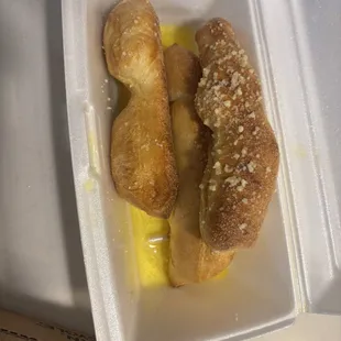 Garlic butter bread sticks