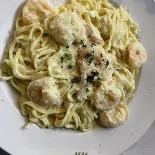 Shrimp Alfredo