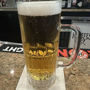 Iron City Light beer on tap