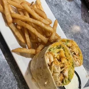 Crispy Chicken Wrap
