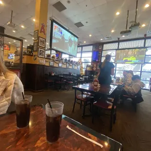 Small part of the dining area.