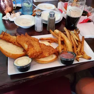 Fish sandwiches in the burgh are very good this time of year.