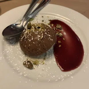 Chocolate coffee bomb