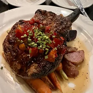 Pork chop--outstanding!