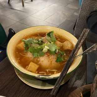 Tom Yum Noodle Soup