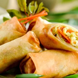 Vegetable spring rolls