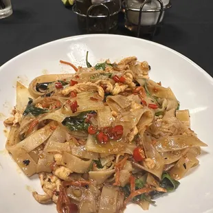 Drunken Noodles with Chicken