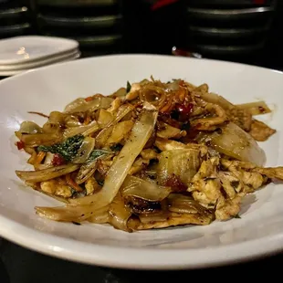 Drunken noodles