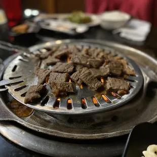 Marinated steak