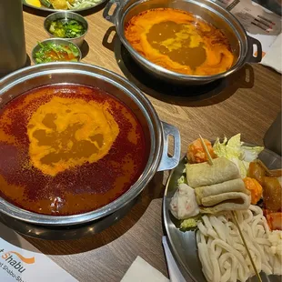 Spicy beef broth