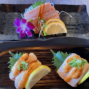 Seared Salmon Sushi