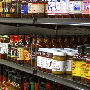 Our huge inventory of sauces, rubs, injections and marinades cannot be beat!