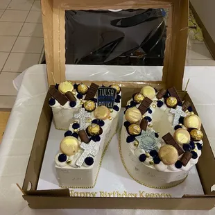 Beautiful carrot and lemon cake