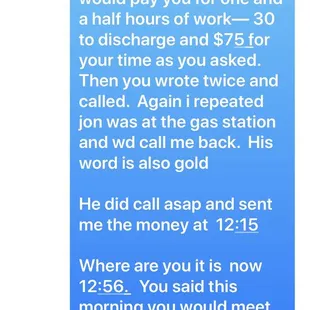 Background texts leading up to mover dumping my belongings: blocking all recycle/ garbage cans for other apt tenants