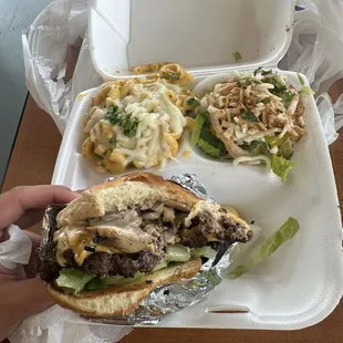 Smash burger box - so much food for only $10!! Burger was amazing