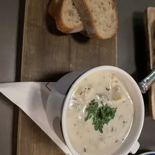 Clam chowder