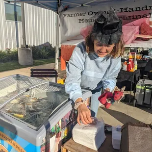 All We Need Farm giving out stickers!!!