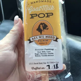 This is the banana pudding ice cream!!!