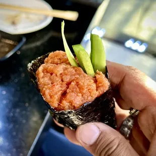 H3. Spicy Tuna hand Roll