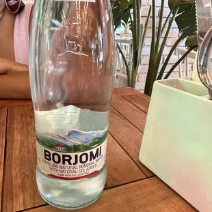 Georgian sparkling water