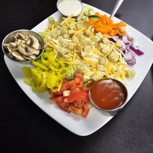 food, salads