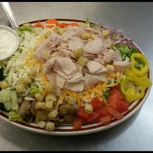 Fresh salads