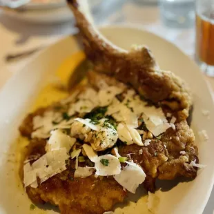 Veal Chop Milanese